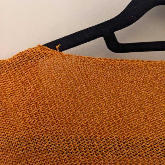 Skif International SKIFO Button Knit Cardigan Orange - Picture 8 of 13